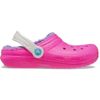 Crocs Classic doublés, modèle enfant, référence 207009-6TX, couleur rose, taille 22-23