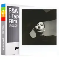 Polaroid B&W Papier Photo Instantané pour Film i-Type (8 Feuilles)
