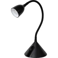 Lucide Lampe de bureau noire Milo LED 3,2W