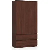 Akord Armoire Wengé 90X51X180