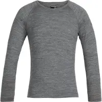 Icebreaker 200 Oasis Crew Merino Long Sleeve T-shirt Gris 10 Years Enfants