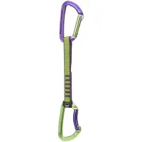 Wild Country - Dégaine d'escalade - Session Quickdraw Purple/Green en Nylon - Taille 17 cm - Violet