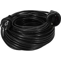 Brennenstuhl Rallonge électrique - - 1165480 - 25m - Noir - 2 prises
