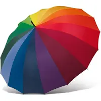 Happy Rain Parapluie Happy Rain Golf 75/16 Rainbow