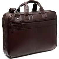 The Chesterfield Brand Iseo Porte-documents en cuir 40 cm Compartiment pour ordinateur portable (17"), Sac pour notebook, Marron
