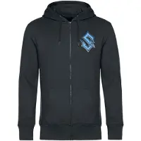 Sabaton Sweat-shirt zippé à capuche de - Reaper - S - 4XL - pour Homme - noir - Taille M