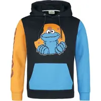 Sesame Street Sweat-shirt à capuche de - Macaron Le Glouton - S - 3XL - pour Homme - multicolore - Taille 3XL