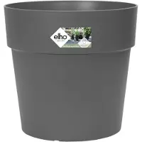 Elho Pot de fleurs Vibia droit rond 47 cm, anthracite