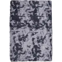 vidaXL Tapis Shaggy à poils longs NAVARRA gris foncé 200x290 cm