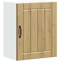vidaXL Armoire de cuisine suspendue Lucca Chêne Artisan Matériau dérivé du bois