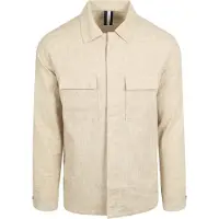 Profuomo Surchemise Blend Lin Beige