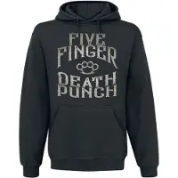 Five Finger Death Punch Sweat-shirt à capuche de - 100 Proof - S - L - pour Homme - noir - Taille L
