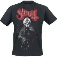 Ghost T-Shirt Manches courtes de - Ring Photo - S - 5XL - pour Unisexe - noir - Taille S
