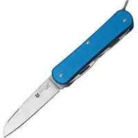 FOX Vulpis 4-Tools FX-VP130-S4SB, N690Co, Aluminium Sky Blue, couteau suisse