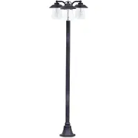 Lutec Lanterne de jardin extérieure poteau CATE rouille 7264230213