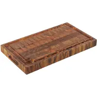 Zassenhaus Hackblock, Akazie Stirnholz 45 x 25 x 4 cm 59328 4006528059328
