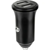 BigBen Interactive CAC48A2USBARB - CAC 4.8A 2xUSB A IC Smart Recyclé Noir