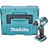 Makita DTD 154 ZJ Clé à choc sans fil 18 V 175 Nm 1/4" Brushless + Makpac - sans batterie, sans chargeur