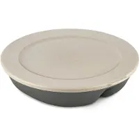 Koziol Assiette Koziol Bio-Circulair Connect Separee Nature Ash Grey 1,5L