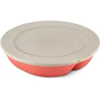 Koziol Assiette Koziol Bio-Circulair Connect Separee Nature Coral 1,5L