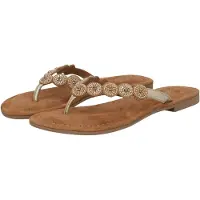 Lazamani Teenslippers Teenslippers - Goudkleur - Maat 37