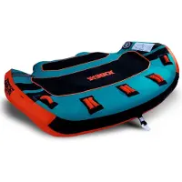 Jobe Airstream Towable 4 Blue/Orange Attraction aquatique gonflable