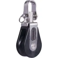 Holt Single Swivel Line Pulley Argenté 10 mm