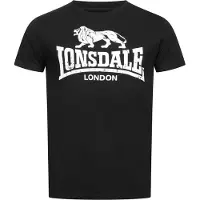 Lonsdale T-Shirt noir / blanc
