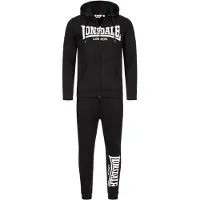 Lonsdale Survêtement 'Feeny' noir / blanc