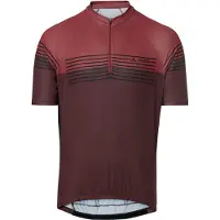 Vaude Bike Posta Half Zip Ii Short Sleeve Jersey Rouge S Homme