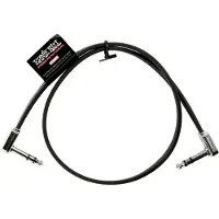 Ernie Ball Cables Instrument Patch TRS - Coude Fin & Plat - 60 CM