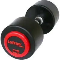 Softee Pro-sport 18kg haltère noir 18 kg noir 18 kg