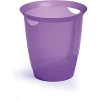 Durable TREND Violet transparent, Poubelle, Violet