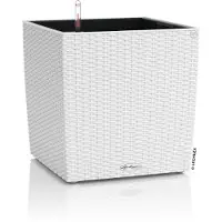 Lechuza Jardinière CUBE Cottage 40 ALL-IN-ONE Blanc