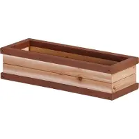 Axi Bac A Fleurs En Bois De Cèdre