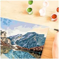 Ravensburger Puzzle Peinture au Numéro - CréArt - Lake Views