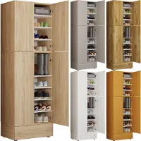 VCM XXL Armoire à chaussures Armoire à vêtements Chaussures Armoire d'entrée Lona 9f Tiroir XXL Armoire à chaussures Armoire à vêtements Chaussures Armoire d'entrée Lona 9f Tiroir