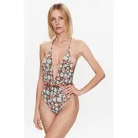 Maaji Maillot de bain réversible Safari sans armatures avec imprimé