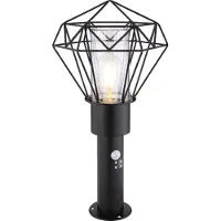 Globo Lighting Lampe d'extérieur Horace noir 1xE27 LED (E27, IP44)
