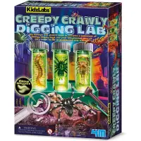 4M Kidzlabs/creepy Crawley Digging Lab Doré Enfants