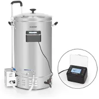 Klarstein Brauheld Pro Kit de brassage de bière cuve 35l 2500w 30 à 100°C - inox