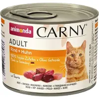 Animonda Carny bœuf et poulet 12 x 200 g