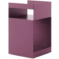 &tradition Rotate SC73 Chariot de Rangement Dark Plum