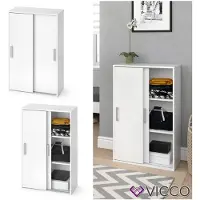 Vicco Armoire Falk Blanc 68x108.5cm, Model 30290