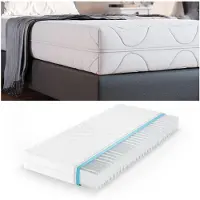 VitaliSpa Matelas en mousse froide Blanc 100x200cm 20 cm de hauteur, Model 12578