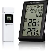 Bresser Station Meteo Temp W avec signal radio DCF 7004210