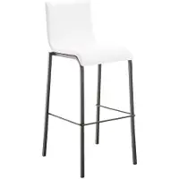 CLP Tabouret de bar Avola cuir plat B78