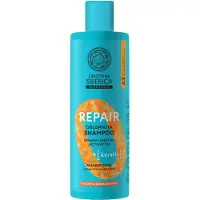 Raw Organic Oblepikha Siberica Repair shampoing régénérant pour cheveux secs et fragilisés 400 ml