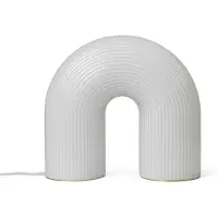 Ferm Living Lampe de Table , Vuelta, dimmable, Blanc, Salon / séjour, Verre, Design