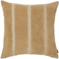 Ferm Living Coussin Senti Stripe Dark Sand|Linen